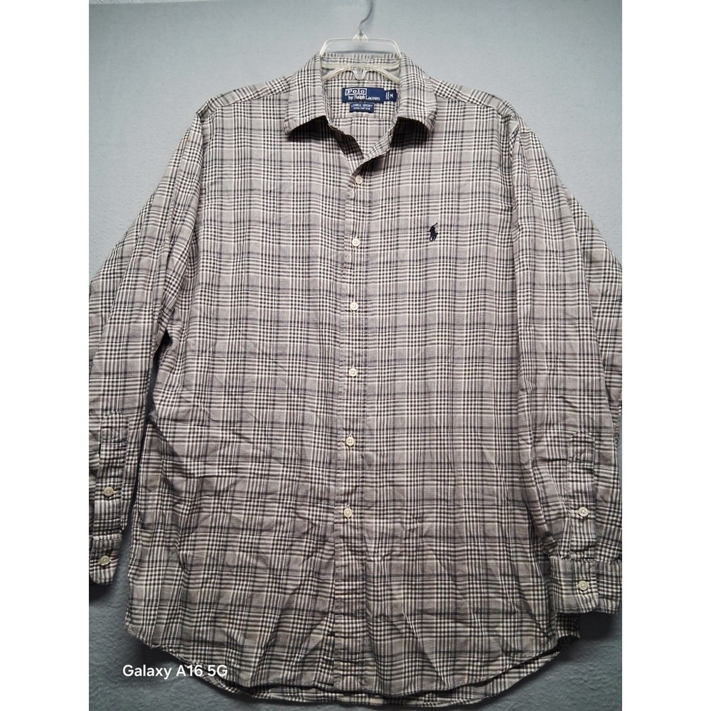 Polo Ralph Lauren Men's Long Sleeve Lowell Sport Button Up Shirt Size M